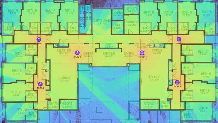 Coverage solution installed and monitored