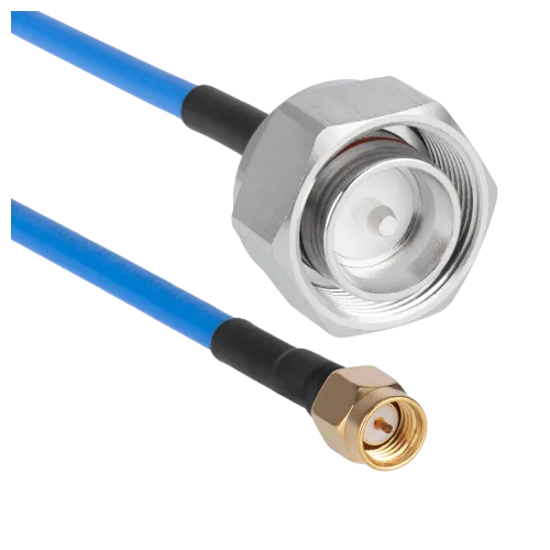 Semi-Flex RG-402 patch cable 4.3-10 Male to SMA Male