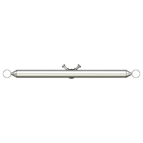 APAC GC48 Series Galvanised Steel Headframe, 2 Sector - View 4 (100-AP-GC48-HF2)
