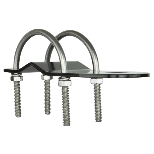 GME MB408 - 3mm Bull Bar Bracket with U-Bolts - Main Image (102-MB408B)