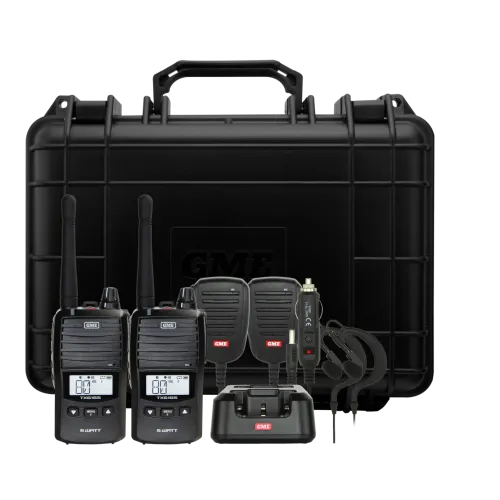 GME TX6165 5/1 Watt UHF CB Handheld Radio - Main Image (102-TX6165TP)