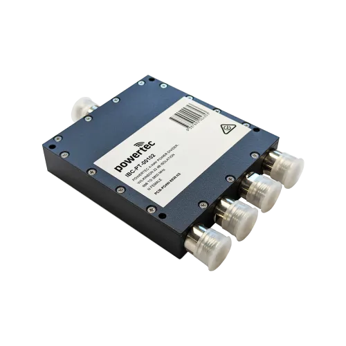Powertec RF Power Divider 4-Way, 698 to 3800 MHz, N Female, Wilkinson - View 2 (106-PCM-PD4-6938.N2)