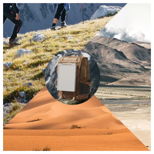 STARBEAM Starlink Mini Silicone Protective Cover with Hang Hooks - White - View 3 (109-SB-CAS-MINI-PCHHW)