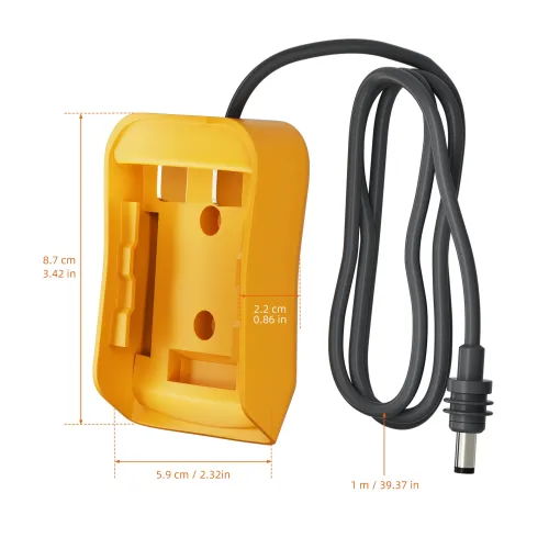 STARBEAM Starlink Mini Dewalt 18V Battery Adapter - View 3 (109-SB-POW-MINI-DE18V)