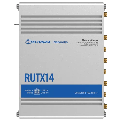 Teltonika RUTX14 4G Cat-12 Router - View 1 (110-RUTX14)