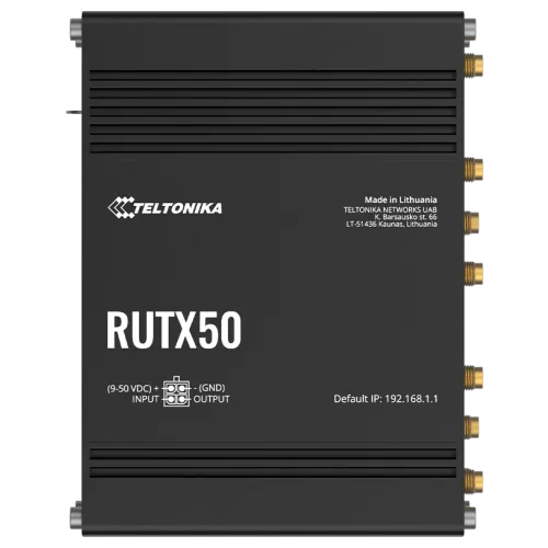 Teltonika RUTX50 4G-5G Router with WiFi - View 2 (110-RUTX50)