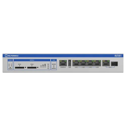 Teltonika RUTXR1 4G Cat-6 Router, Rack Mounted - View 2 (110-RUTXR1)