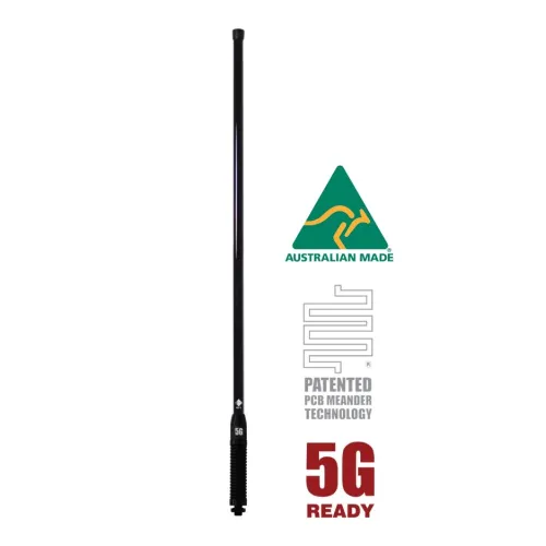RFI CD8195 Pro-Series 4G-5G Vehicle Bullbar Antenna, 6.5 dBi, 698 to 3800 MHz, SMA Male - View 2 (113-CD8195-B)