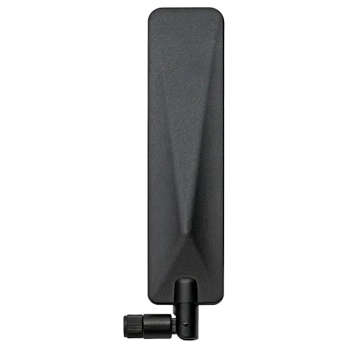 2J Machete UHF 4G-5G WiFi X-Ultraband Hinged Antenna, 410 to 5925 MHz, SMA Male