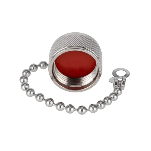 Dust Cap N Male, with Chain – view 4