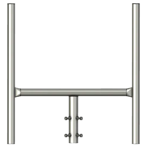 APAC GC48 Series Galvanised Steel Headframe, 2 Sector – view 2