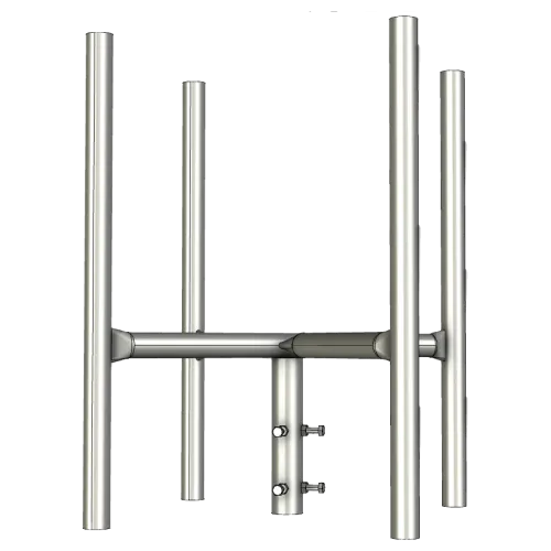 APAC GC48 Series Galvanised Steel Headframe, 4 Sector – view 2