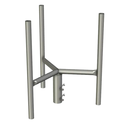 APAC GC76 Series Galvanised Steel Headframe, 3 Sector