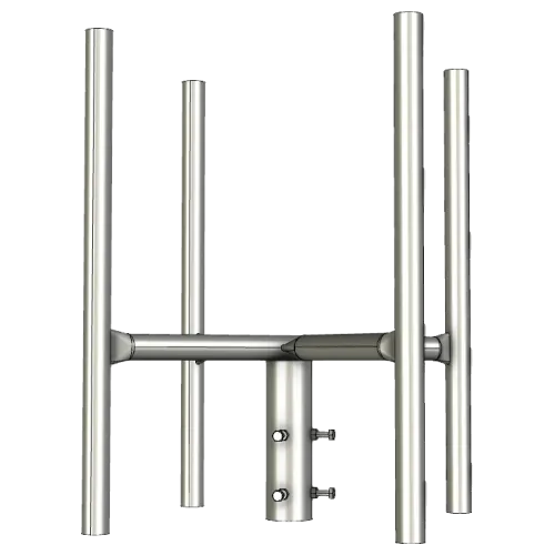 APAC GC76 Series Galvanised Steel Headframe, 4-Sector – view 2