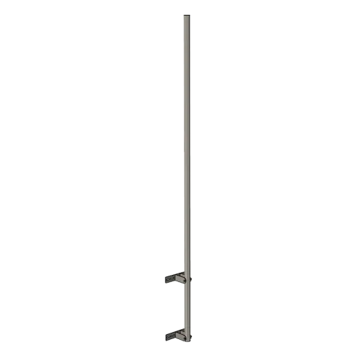 APAC GM76W Galvanised Steel Wall Mount Mast, 76 mm Pole