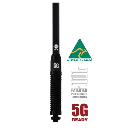 RFI CD8195 Pro-Series 4G-5G Vehicle Bullbar Antenna, 6.5 dBi, 698 to 3800 MHz, SMA Male