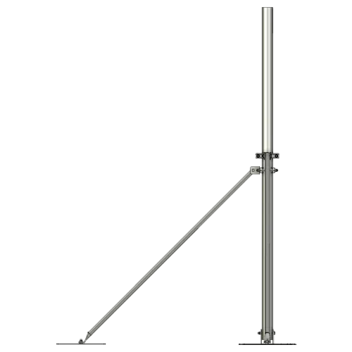 APAC GC76 Collared Roof Mast, 76mm Pole – view 3
