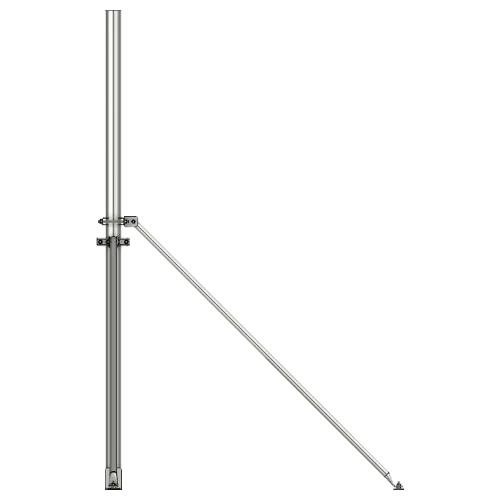 APAC GC76 Collared Roof Mast, 76mm Pole – view 4