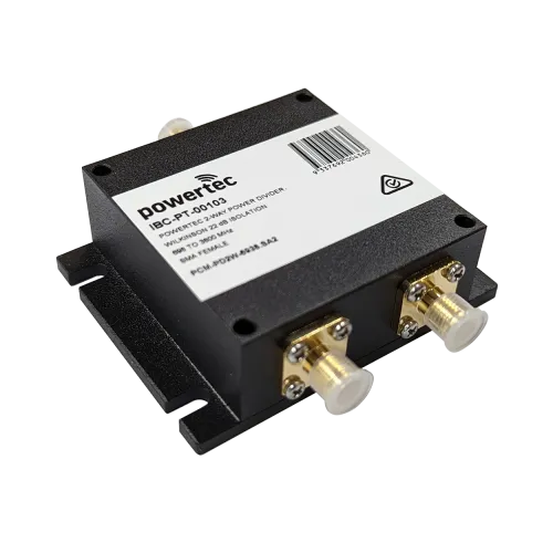 Powertec RF Power Divider 2-Way, 698 to 3800 MHz, SMA Female, Wilkinson – view 3