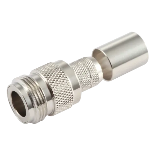 N Female Connector for L-400 Coaxial Cable