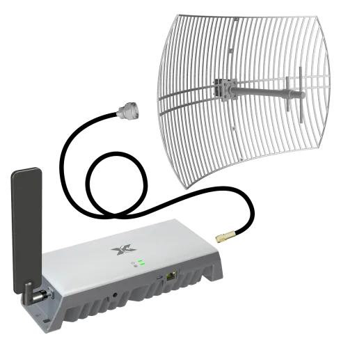 Cel-Fi G41 Outback 4G Booster Pack - Low Band XRange Grid Antenna