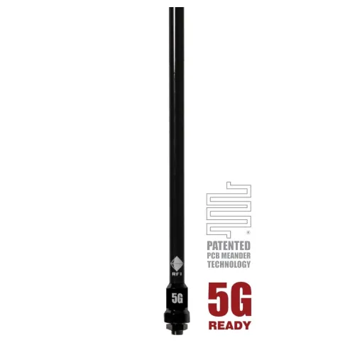 RFI CD8294 4G-5G Stud Mount Antenna, 5.5 dBi, 698 to 3800 MHz, SMA Male