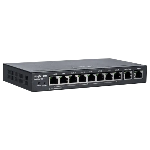 Ruijie EG210G-P 10-Port Managed PoE+ Router