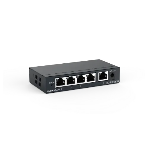 Ruijie ES105GD 5-Port Gigabit Unmanaged Switch – view 2