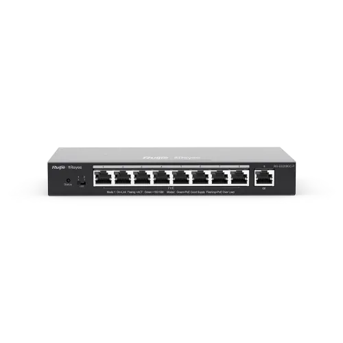 Ruijie ES209GC-P 9-Port Managed PoE+ Switch – view 2