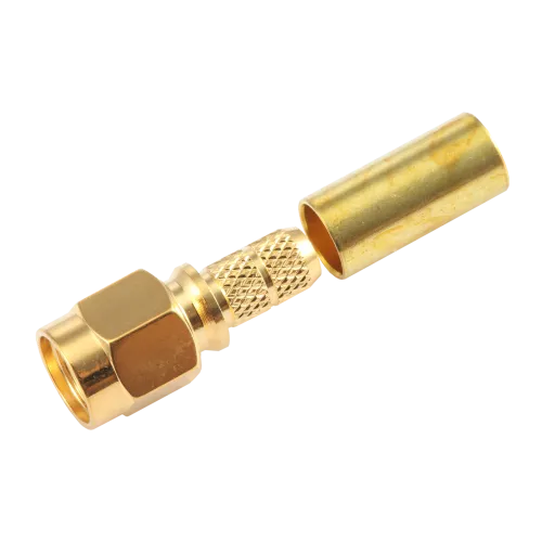 SMA Male Connector for RG-58 / L-195 Coaxial Cable