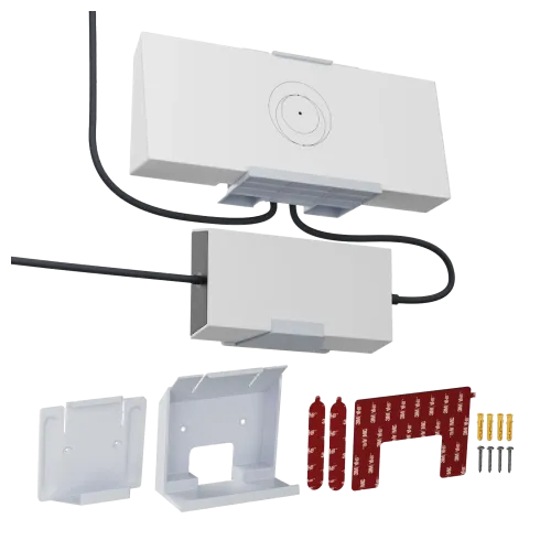 STARBEAM Starlink Gen 3 Router & Power Supply Wall Mount Kit - Adhesive Mount