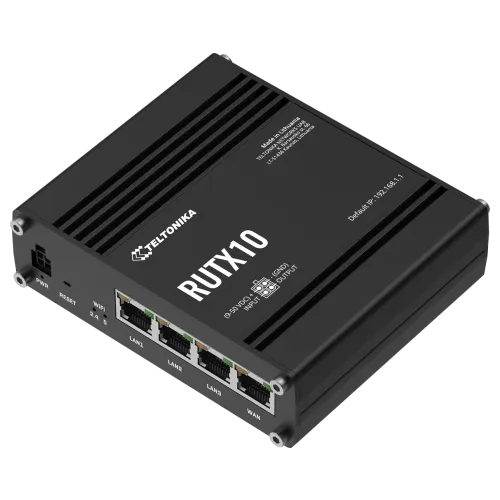 Teltonika RUTX10 Ethernet Router with Dual Band WiFi