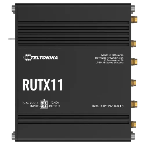 Teltonika RUTX11 4G Cat-6 Router with WiFi, GNSS, Bluetooth – view 5