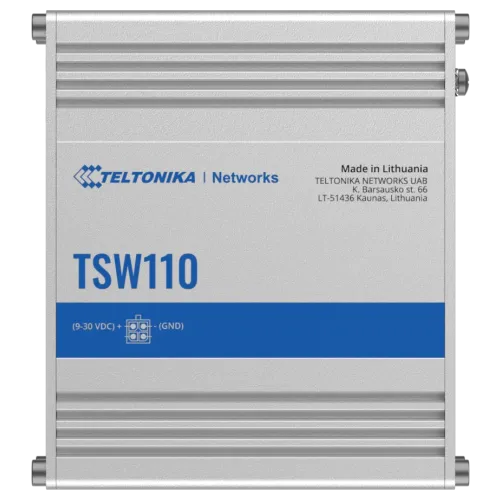 Teltonika TSW110 L2 Unmanaged Switch – view 6