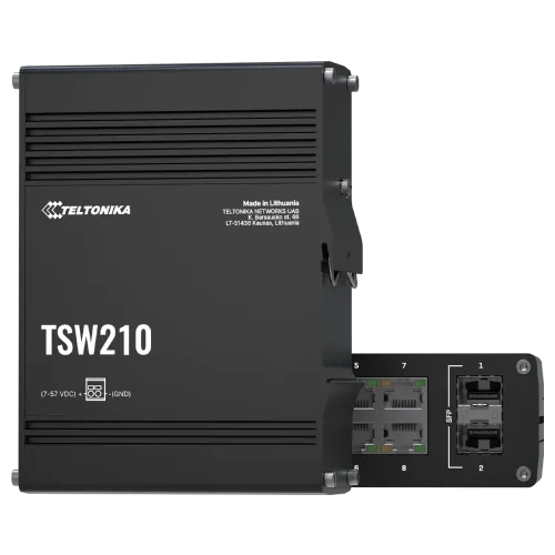 Teltonika TSW210 Unmanaged Industrial Switch