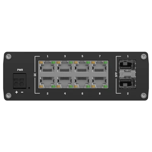 Teltonika TSW210 Unmanaged Industrial Switch – view 3