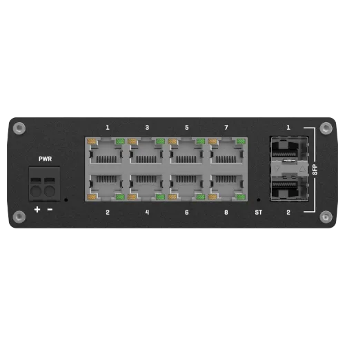 Teltonika TSW212 L2 Managed Ethernet Switch – view 2