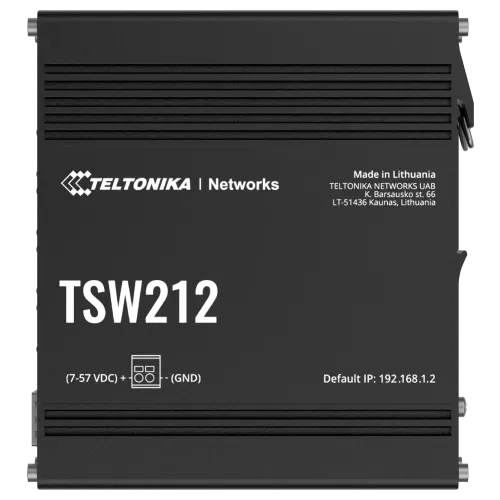 Teltonika TSW212 L2 Managed Ethernet Switch – view 5