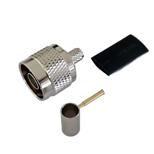 N Male Connector for L-240 Coaxial Cable