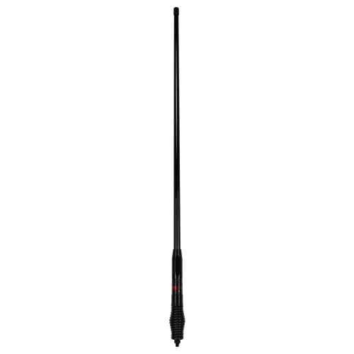 GME AE4705B UHF 1200mm Heavy Duty Fibreglass Radome Antenna, AS004B Spring (6.6dBi Gain) - Black