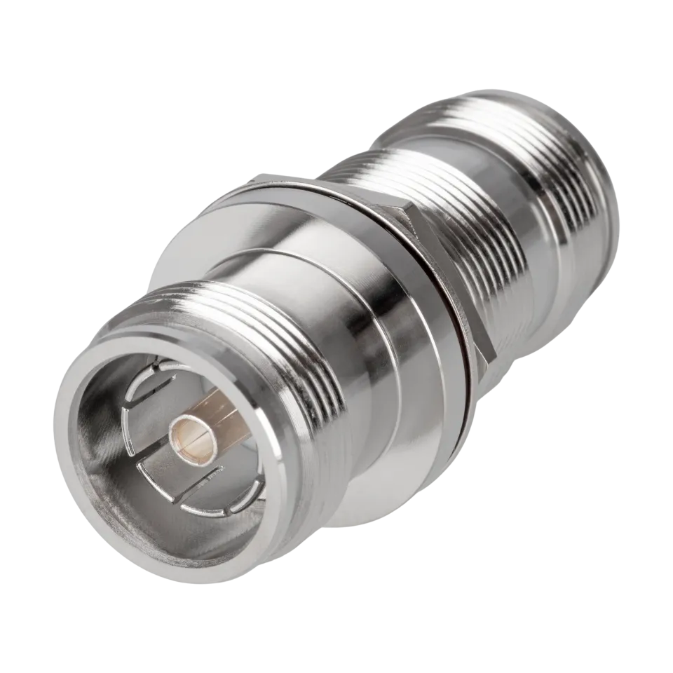 4.3-10 Female to 4.3-10 Female Bulkhead Adapter