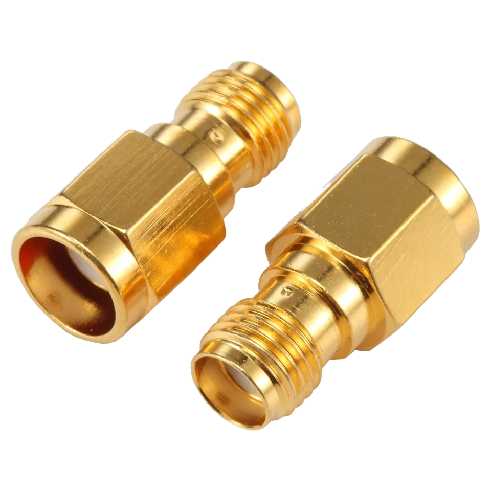 RF Adapter RP-SMA Male to SMA Female - Main Image (106-AD-RSA1SA2)