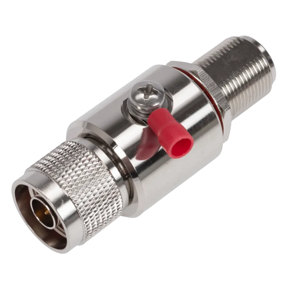 Coaxial Surge Protector N Female to N Male, DC to 3 GHz - Main Image (106-PCM-SP-DC3.N2N1)