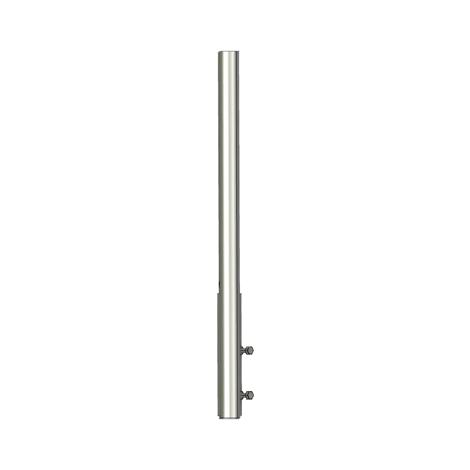 APAC GC48 Series Galvanised Steel Headframe, 2 Sector - View 3 (100-AP-GC48-HF2)