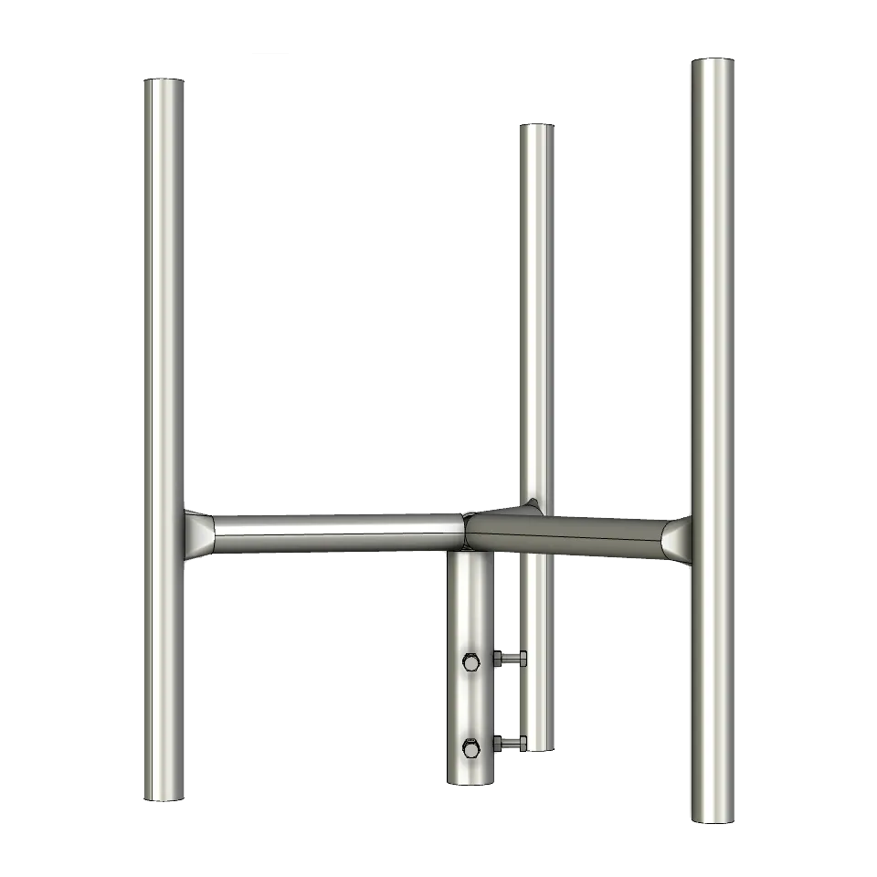 APAC GC48 Series Galvanised Steel Headframe, 3 Sector - View 2 (100-AP-GC48-HF3)