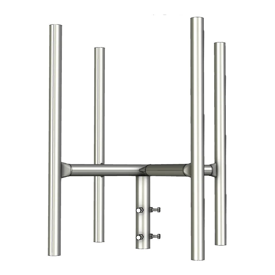 APAC GC48 Series Galvanised Steel Headframe, 4 Sector - View 2 (100-AP-GC48-HF4)