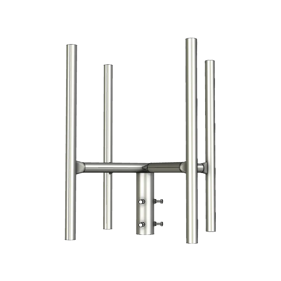 APAC GC76 Series Galvanised Steel Headframe, 4-Sector - View 2 (100-AP-GC76-HF4)