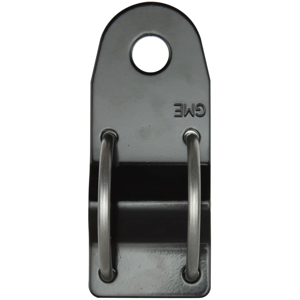 GME MB408 - 3mm Bull Bar Bracket with U-Bolts - View 2 (102-MB408B)
