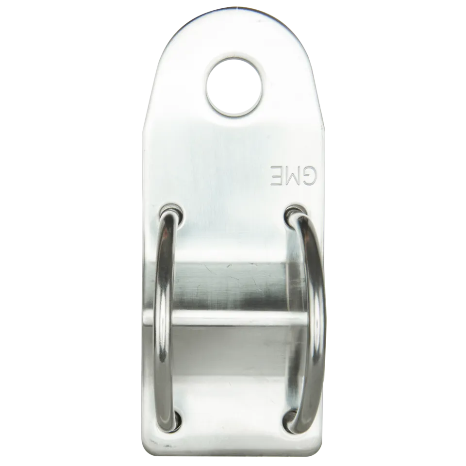 GME MB408 - 3mm Bull Bar Bracket with U-Bolts - View 4 (102-MB408SS)