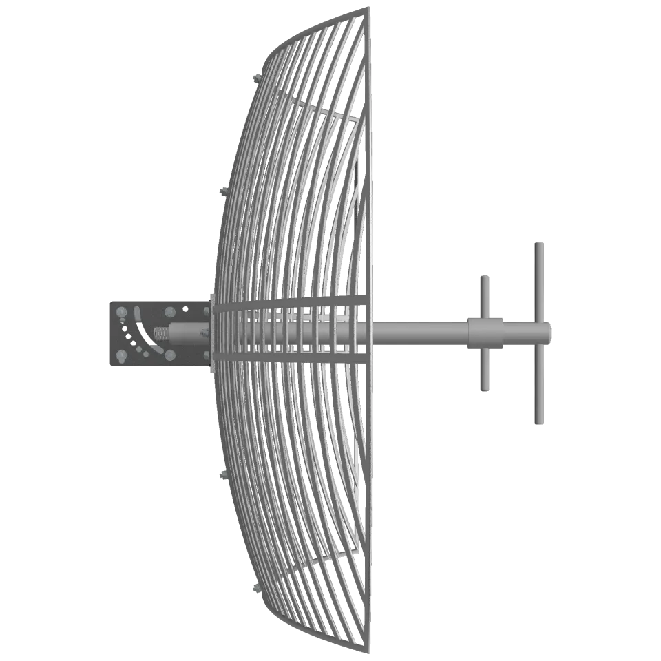 Powertec 4G Low Band Grid Antenna, 698 to 960 MHz, 4.3-10 Female - View 4 (106-VGR-6996-14.432)